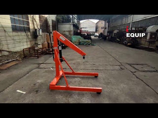 i-LIFT SA1000 Shop crane, hydraulic workshop crane, manual crane, material handling equipment