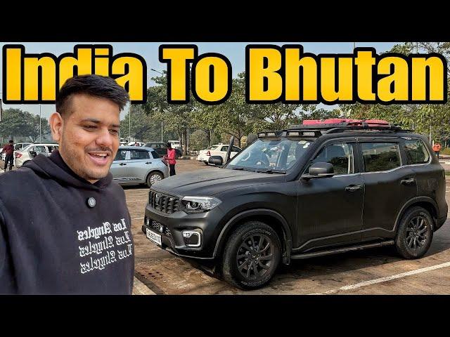 Driving 1100 Kms Non Stop On First Day  |India To Bhutan By Road| #EP-1