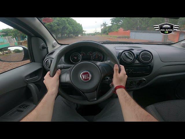 FIAT PALIO ATTRACTIVE 2014 / 1.0(l) 75(hp) / POV TEST DRIVE 4K