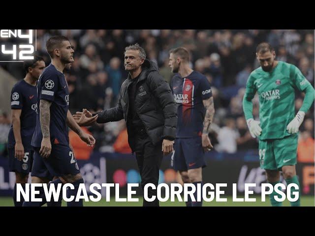 NEWCASTLE CORRIGE LE PSG 4 - 1 