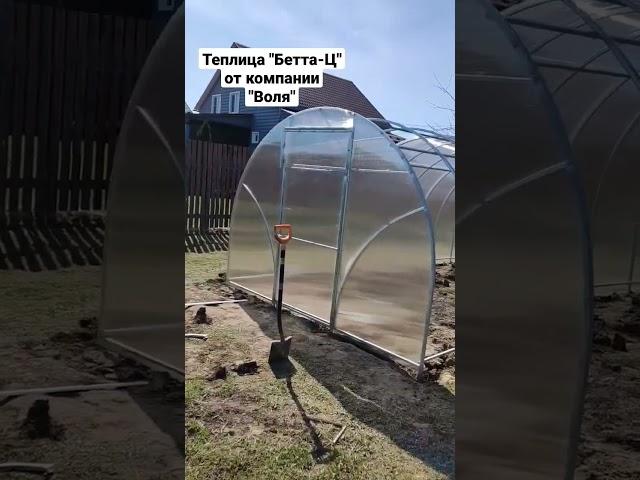 Теплица "Бетта-Ц" от компании "Воля"  #теплица #теплицы #дача