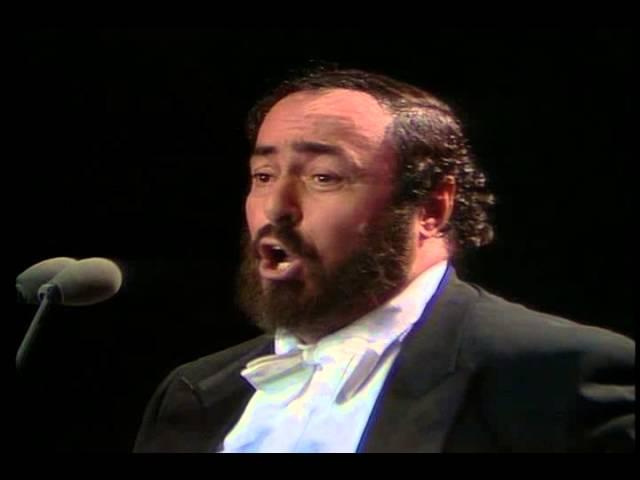 Andrea Griminelli e Luciano Pavarotti Palatrussardi di Milano 1990 full Concert