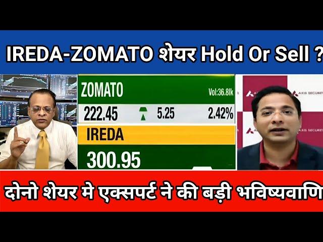 IREDA Share News Today|IREDA Stock Latest News|Zomato Share News Today|Zomato Stock Latest News|