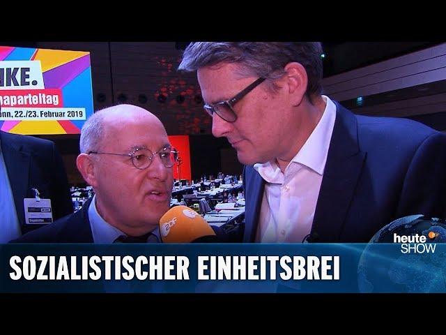SPD und Linke müssen zwangsvereinigt werden! (Ralf Kabelka) | heute-show vom 01.03.2019