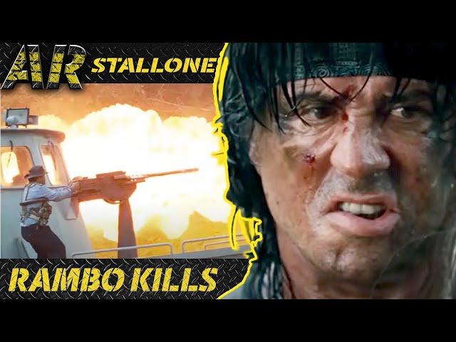 SYLVESTER STALLONE comes to the rescue  | RAMBO (2008)