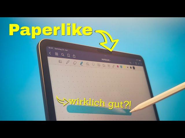 Beste Schutzfolie für das iPad?! Paperlike Folie im Test