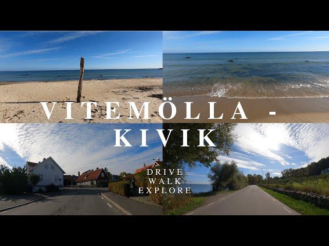 DriveWalkExplore: Vitemölla-Kivik, SWEDEN