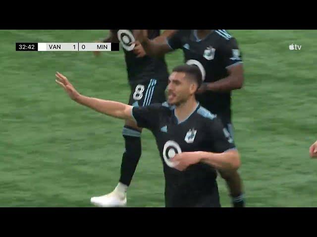 GOAL: Michael Boxall, Minnesota United FC - 33rd minute