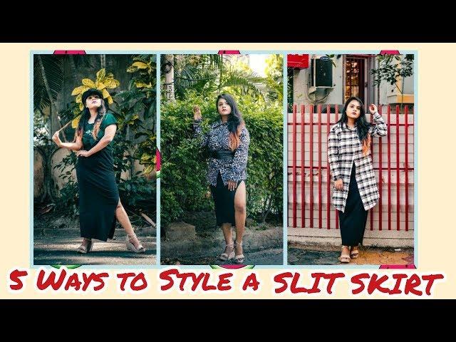 5 Ways to Style a SLIT SKIRT | TheVogueStellar