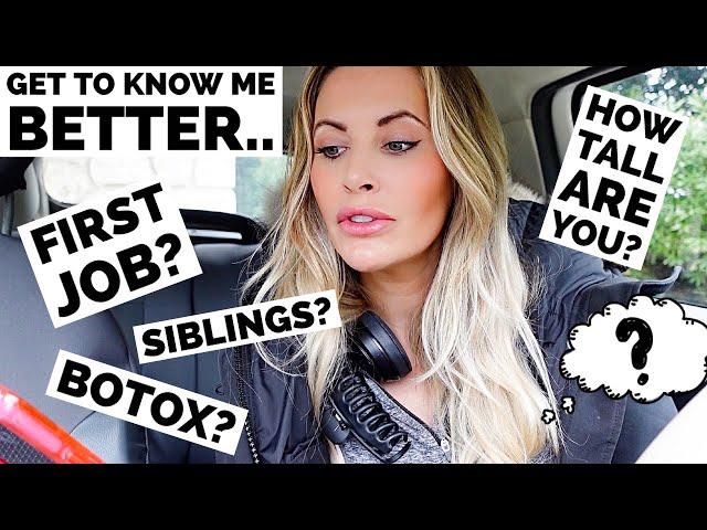 ANSWERING YOUR JUICY QUESTIONS! GET TO KNOW ME BETTER | First Job.. Botox.. Beauty Treatments.. VLOG