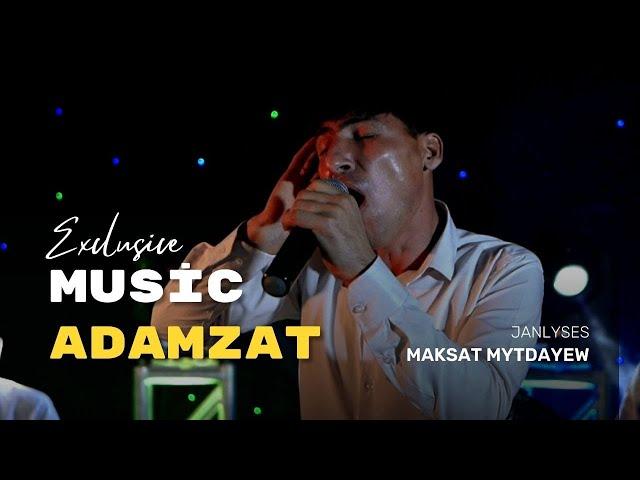 Maksat Mytdayew - Adamzat | Taze Turkmen Aydymlary 2022 | ( Live Performance ) Janly Sesim