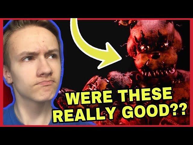 Reacting To Old FNAF Teasers... || Elementia Studios