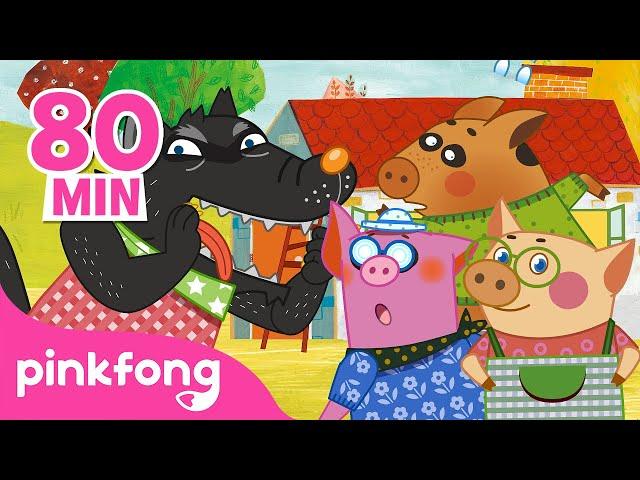 Los Tres Cerditos y más cuentos para niños | Cuentos Clásicos Musicales |Pinkfong Cuentos Infantiles