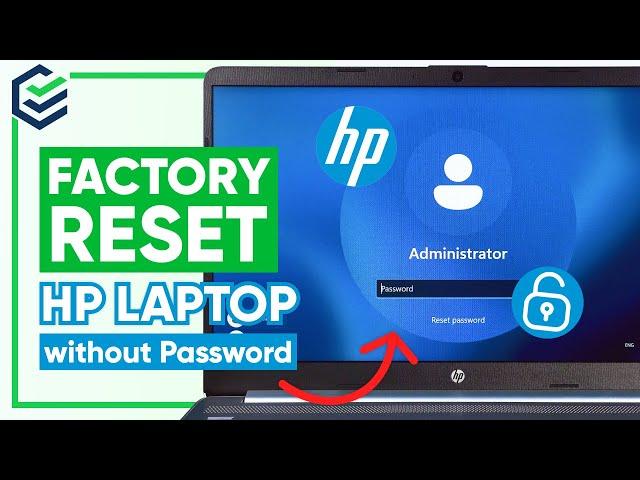 [3 Ways] How to FACTORY RESET HP Laptop without Password | Format Windows 10/11 on HP Laptop | 2024