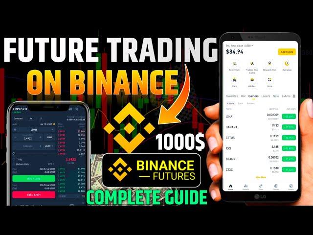 Binance Futures Trading For Beginners 2025 | How to Do Binance Future Trading Tutorial Step by Step