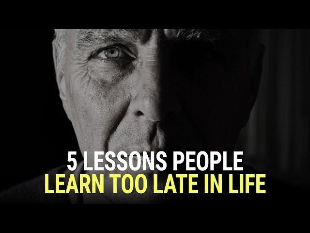 5 Life Lessons People Learn Too Late | Mary Morrissey