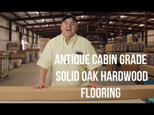 Antique Cabin Grade Solid Oak Hardwood Flooring- ReallyCheapFloors.com The Q&A Show