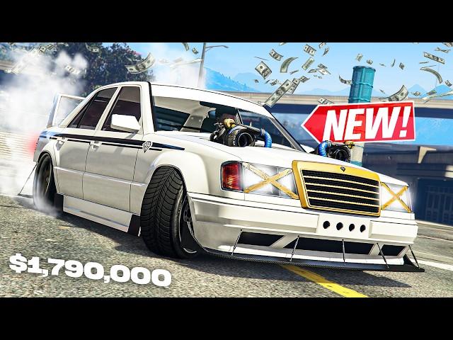 GTA 5 Online - NEW Benefactor Vorschlaghammer Customization! (Mercedes-AMG Hammer W124)