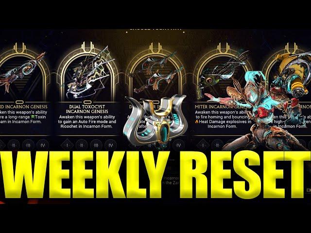 Umbra Forma! Best Warframe Incarnon Torid Week! Xaku Prime Wednesday! Warframe Weekly Reset