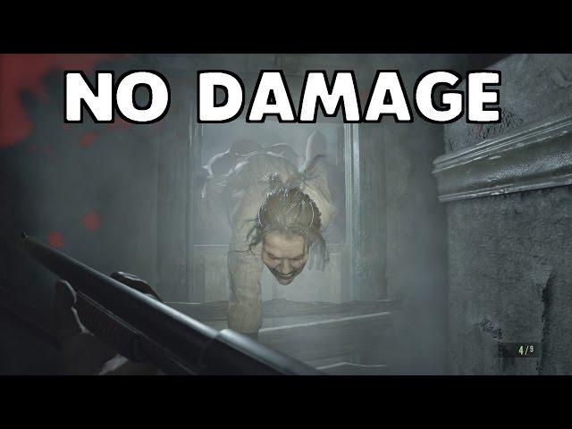 Resident Evil 7 - Marguerite Boss Fight In 40 Seconds! (No Damage)