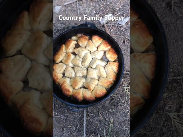 Dutch-oven Supper #redneck #northwest #country #idaho #mechaniclife