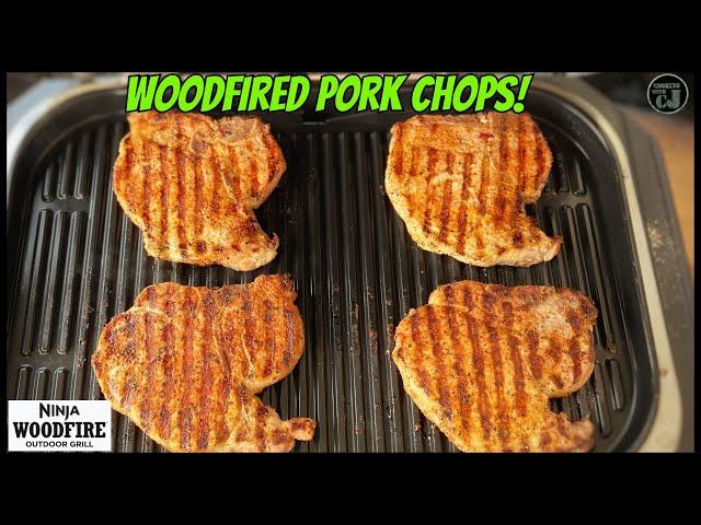 Ninja Woodfire Grilled Pork Chops!