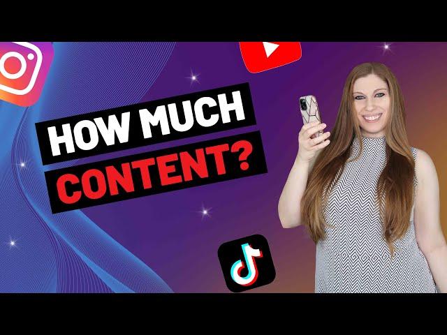 How Much Content Should I Be Making For Social Media Right Now? (IG Live Replay)