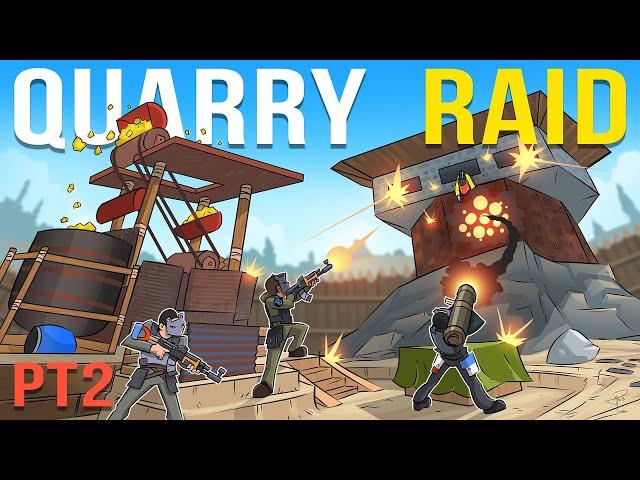 RAIDING a SULFUR QUARRY BASE for INSANE PROFIT - Rust