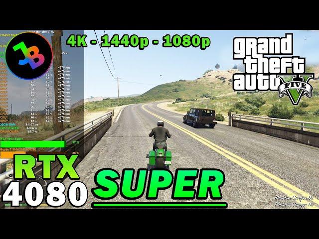 GTA 5 | RTX 4080 Super | Ryzen 7 5800X3D | 4K - 1440p - 1080p | Ultra Settings