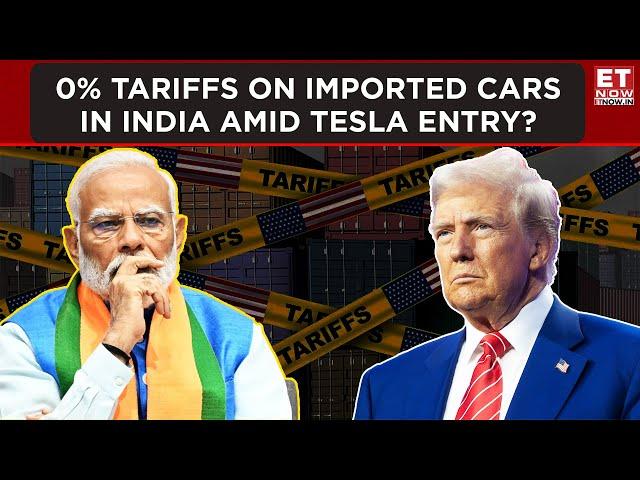 US Seeks 0% Tariffs From India On Cars Ahead Of Tesla Entry: Will India Give In? | Trump | Tariffs