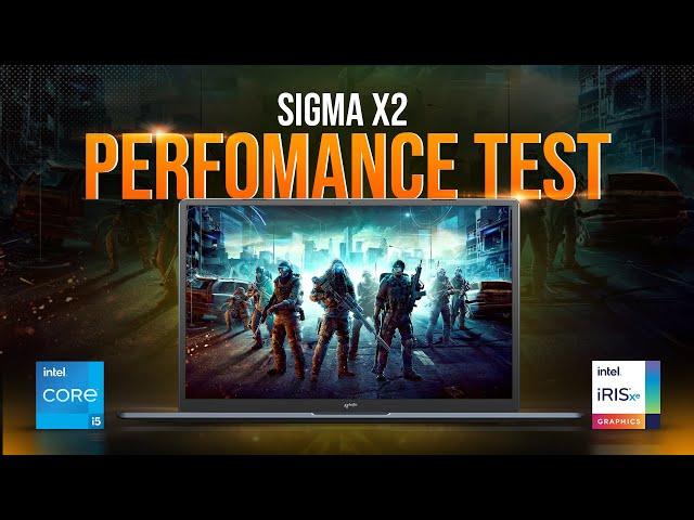 Qbits 12 GEN Laptop SIGMA X2 - Performance Test | Core i5 1240P Intel Iris Xe