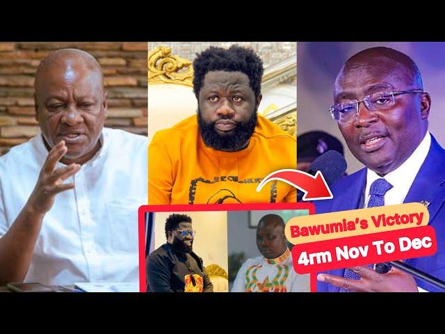 I’LL MAKE BAWUMIA CONQUER NOV. TO DEC. &FINALLY WIN THE ELECTION~AZUKA SAYS AS HE D!SS OHENEBA BOAMA