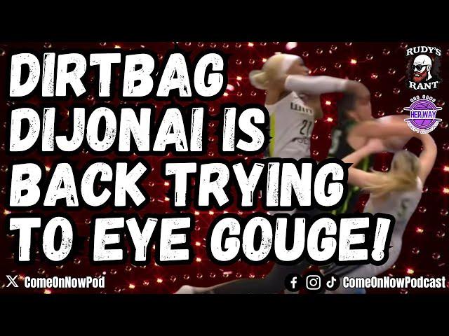 DiJonai Carrington ATTEMPTS TO INJURE Jessica Shepard with EYE GOUGE Flagrant Foul!