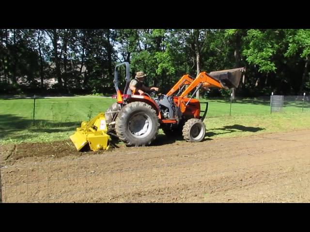 AGCO ST41A Tractor with RotoTiller