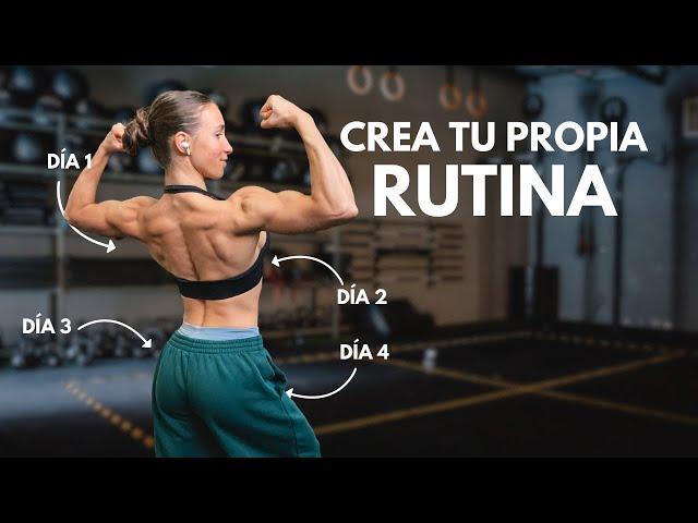 CÓMO DISEÑAR la rutina de ENTRENAMIENTO perfecta