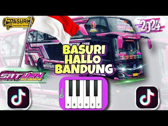 TELOLET BASURI REMIX HALLO BANDUNG MODUL OKDJ BUS SATURN TUNGGAL JAYA 12 CORONG #busmania