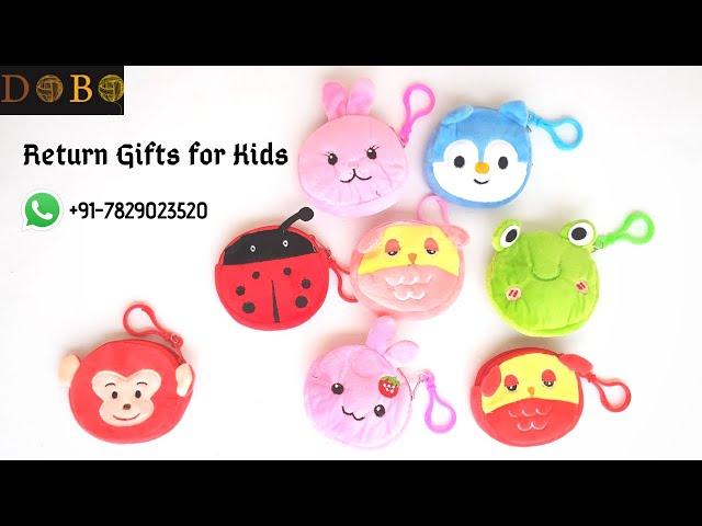 Kids Birthday Party return gifts | multi-purpose coin, earphone cover  | cute wallet