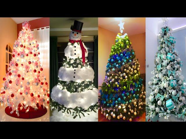 +100 CHRISTMAS TREE DECORATION IDEAS 2024 - DESIGN IDEAS FOR CHRISTMAS TREE 2024 - CHRISTMAS DECOR 