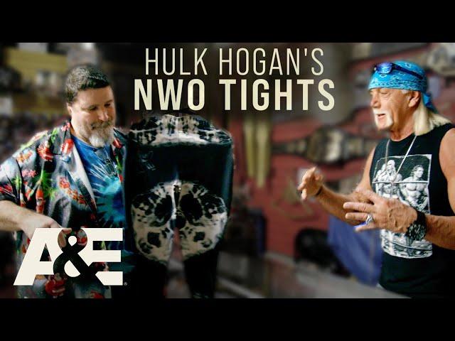 Hulk Hogan Gives Up His ICONIC nWo Tights | WWE's Most Wanted Treasures | A&E