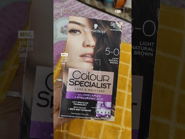 Colour Specialist  Schwarzkopf #shorts #viralvideo #minivlog #haircolor