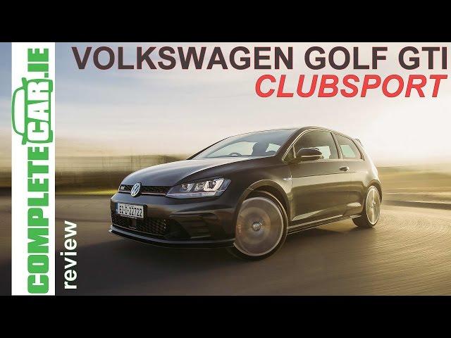 Volkswagen Golf GTI Clubsport new car review by CompleteCar.ie