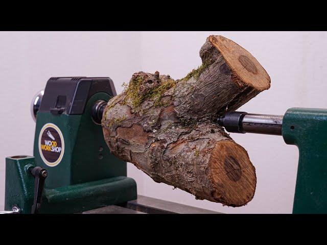 Beautiful Grain Reveal - Woodturning Apple Wood