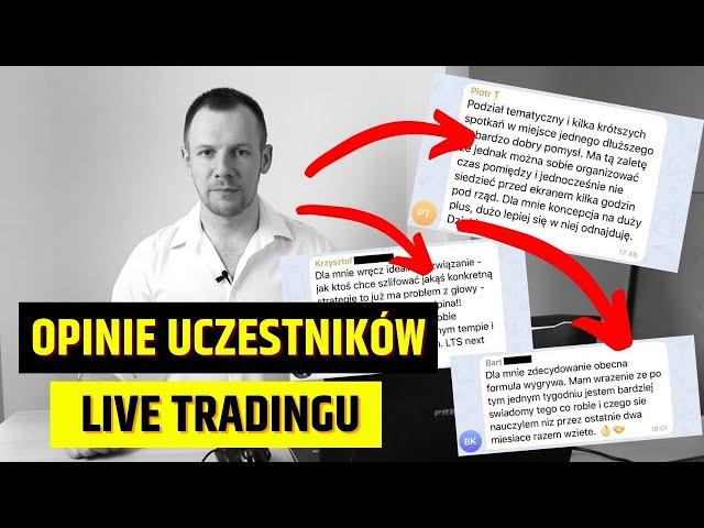 SESJE LIVE TRADINGU Na Żywo Szokujące OPINIE Uczestników 