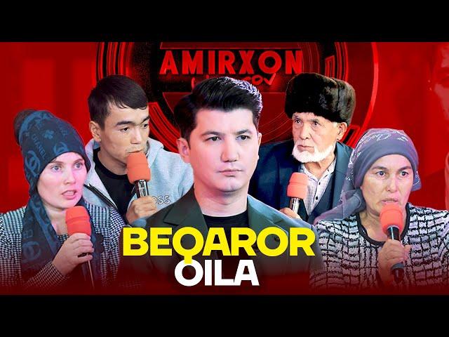 BEQAROR OILA//AMIRXON UMAROV TOK SHOUSI//OCHIQCHASIGA GAPLASHAMIZ//