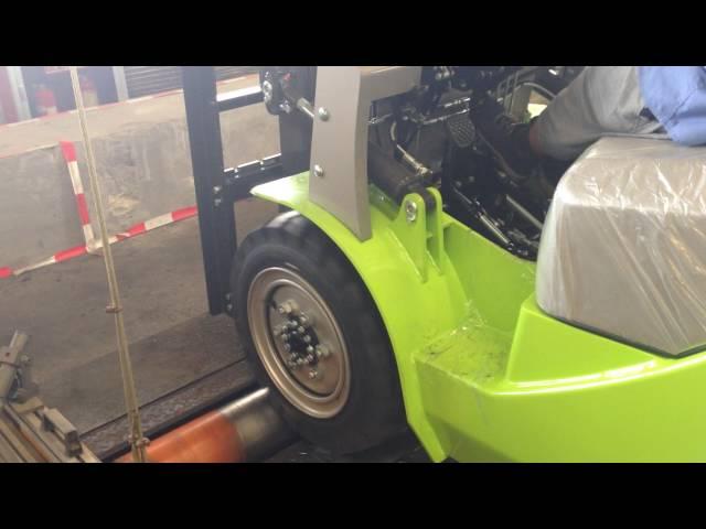 SNSC Forklift Tires Testing Video From Mariah