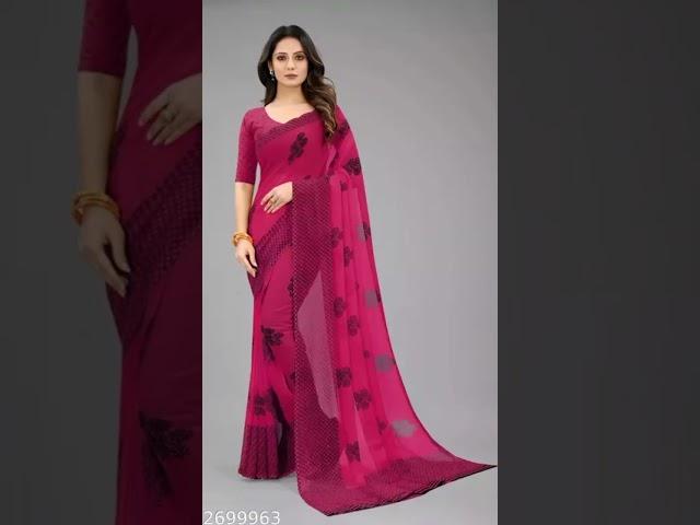 Mansi loves fashionSHOPSY CHIFFON 101 #saree #youtubeshort