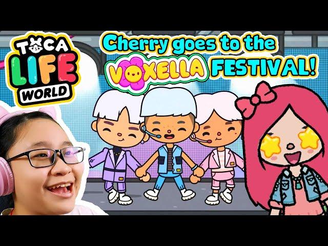 Toca Life World - Cherry Goes To The Voxella Festival!!!