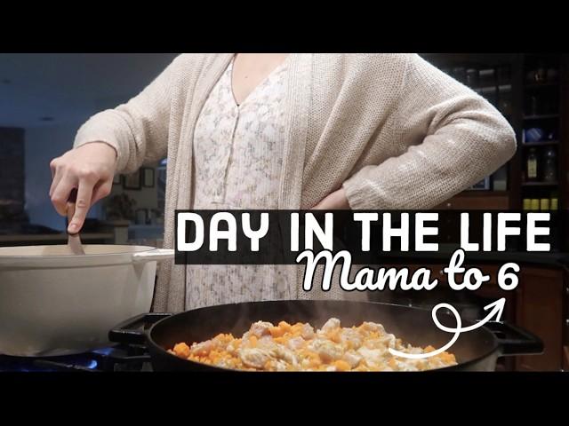 DAY IN THE LIFE OF A MOM TO 6