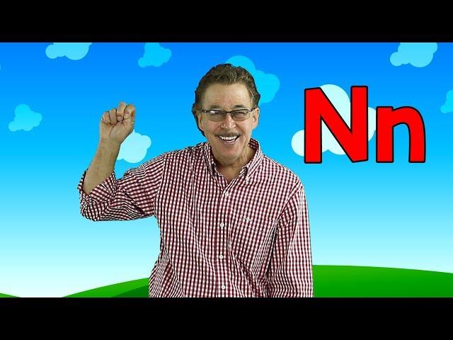 Letter N | Sing and Learn the Letters of the Alphabet | Learn the Letter N | Jack Hartmann