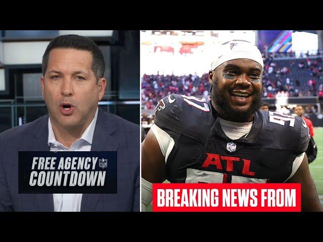 NFL Free Agency | Adam Schefter BREAKING: Grady Jarrett agrees on a 3-year $43.5M with Chicago Bears